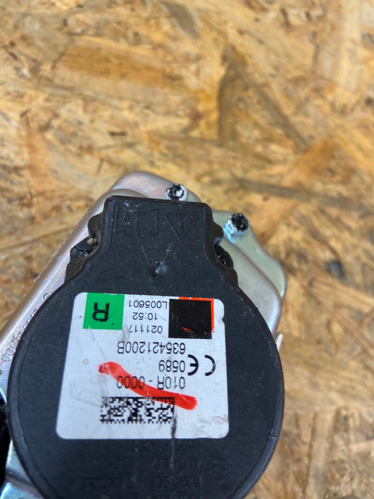 фото №2, Ремни безопасности правый перед renault megane iv