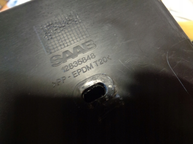 фото №14, Бардачок пасажира saab 9 3 9-3 ii 02-07 12835848