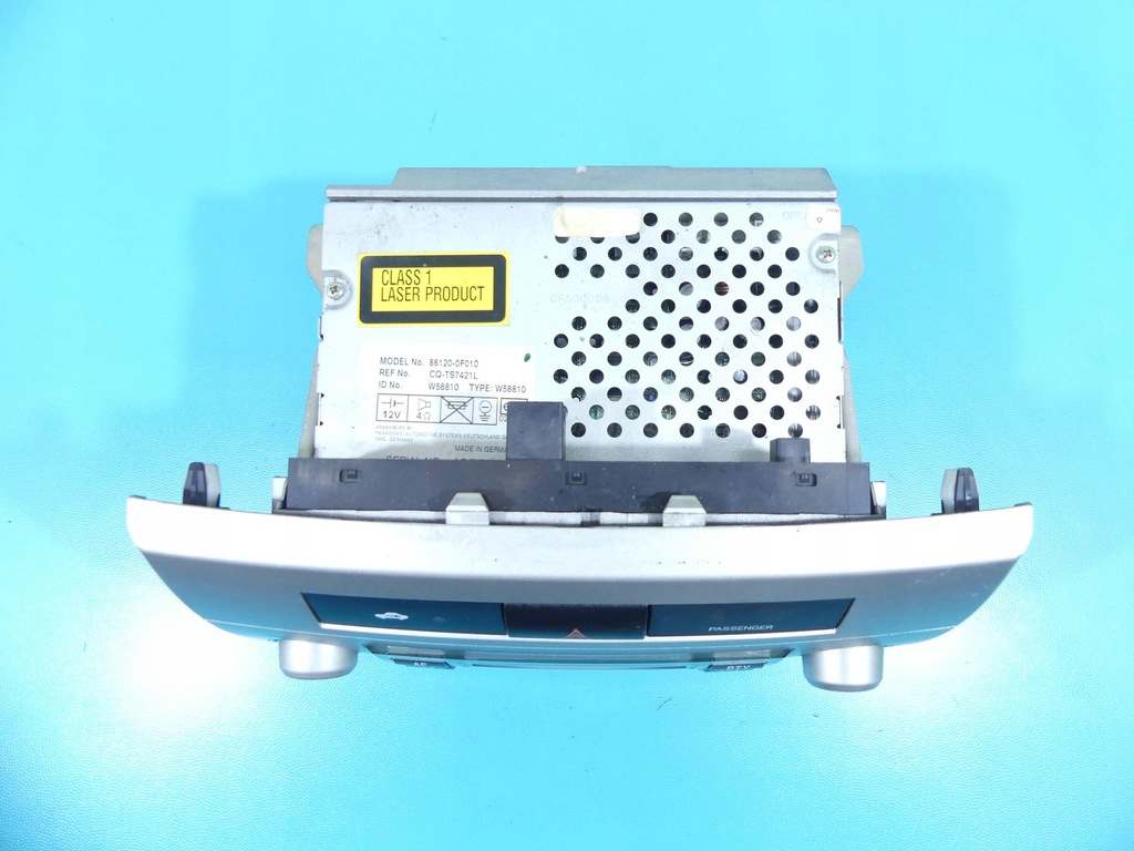 фото №10, Консоль панель обдув toyota corolla verso ii