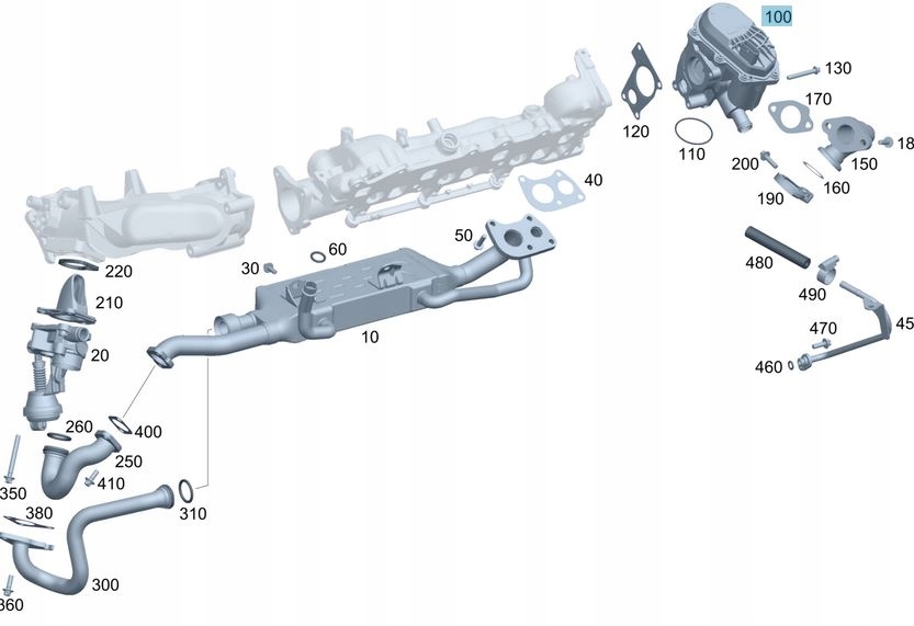 фото №4, Клапан egr mercedes om642