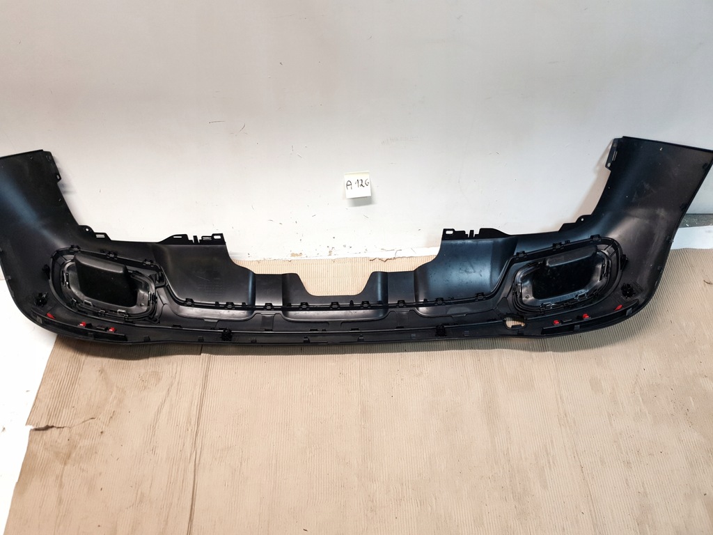 фото №8, Накладка дифузор задня mercedes gle w167 amg