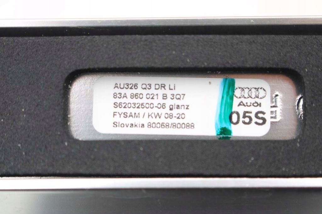 Audi q3 83a рейлинги кровельные 83a860021b 83a860022b 83a 860 021 b 83a 860 022 Киев