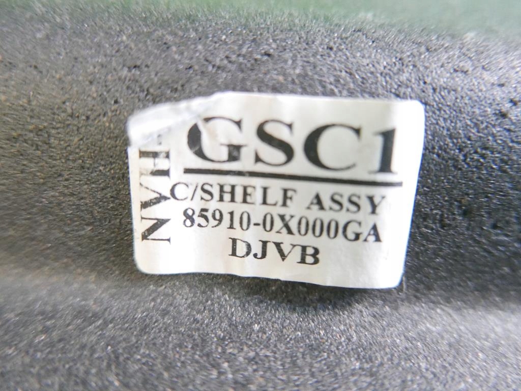 фото №8, Полиця задня задня багажника hyundai i10 i pa 07-10