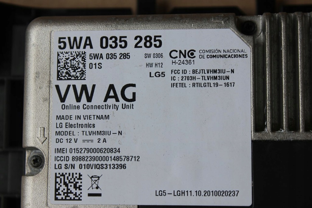 фото №6, Модуль блок управления услуг on line vw atlas 5qe035285a vw atlas cross 5qe035285