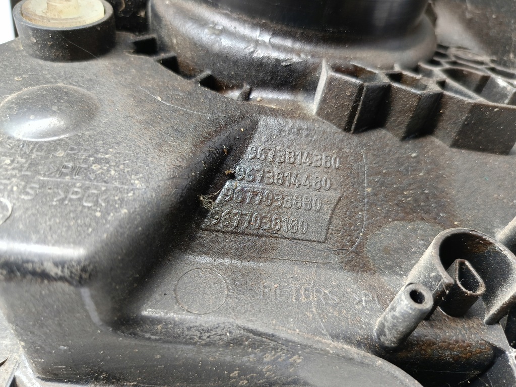 фото №12, Citroen c3 ii ds3 lift 13- лампа правая перед передняя обычная 9677033880