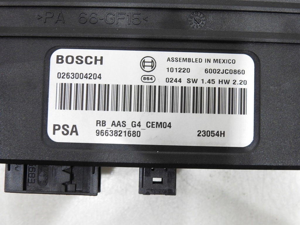 фото №9, Модуль блок управления pdc citroen c3 picasso 9663821680