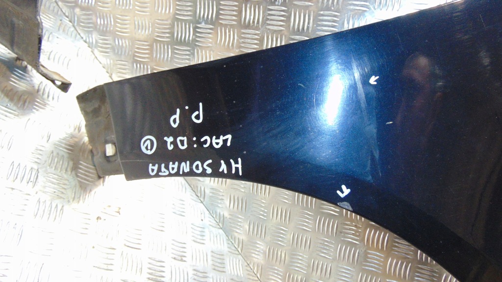 фото №5, Крила правий перед передня hyundai sonata v lak: d2