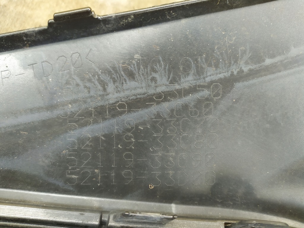 фото №6, Toyota camry viii 8 lift бампер перед передний + решётка