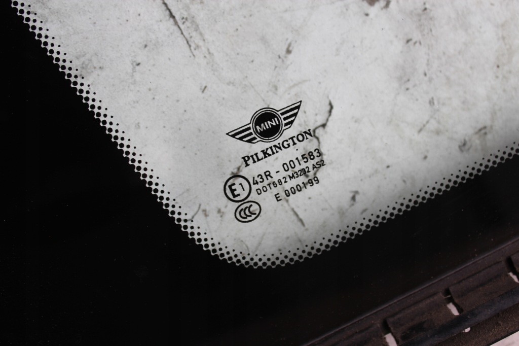 фото №2, Mini cooper countryman r60 скло кузовна ліва задня задня бічна