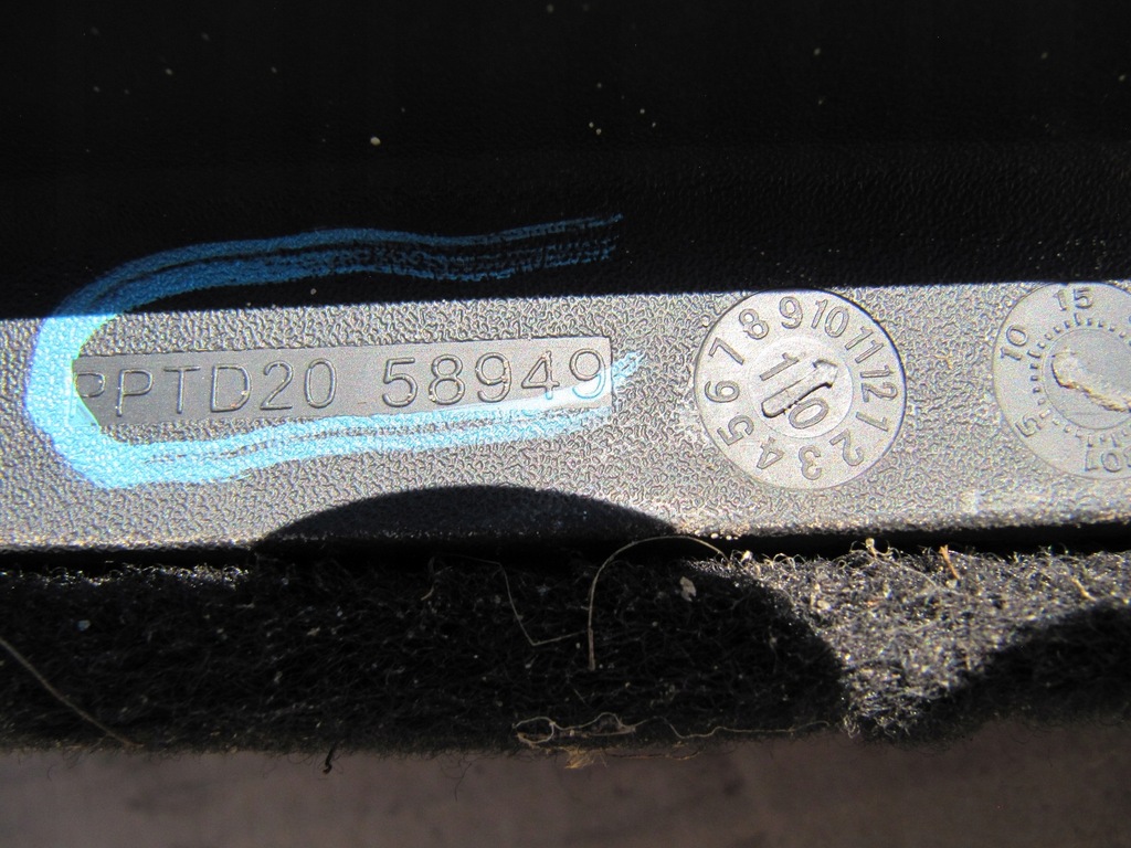 фото №8, Dodge durango пол багажника обивка 2011- плита заглушка