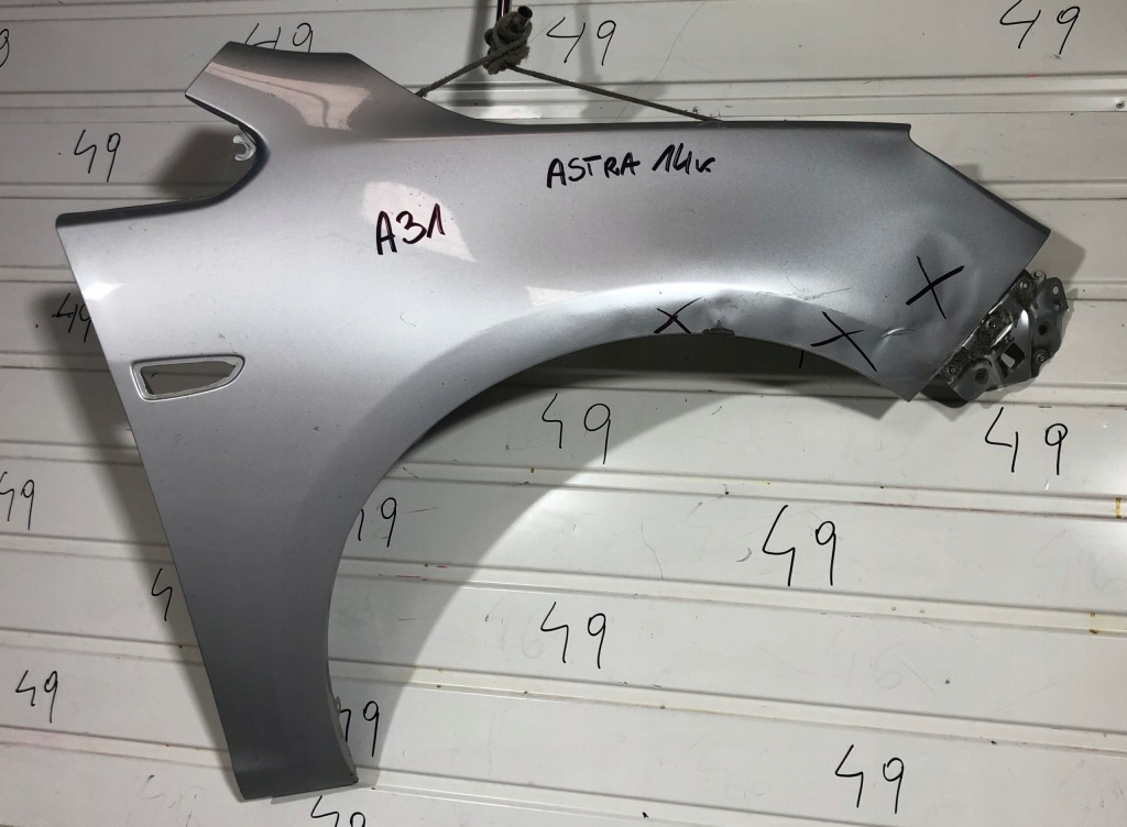 фото №1, Astra 4 iv j 2009- крила перед правий