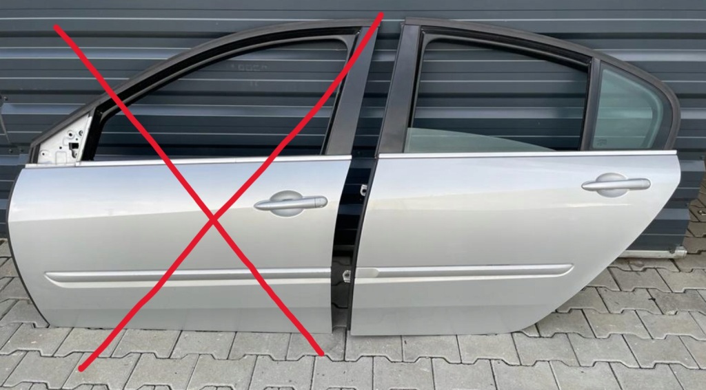 фото №1, Renault laguna iii hb дверь левая задние цвет ted69