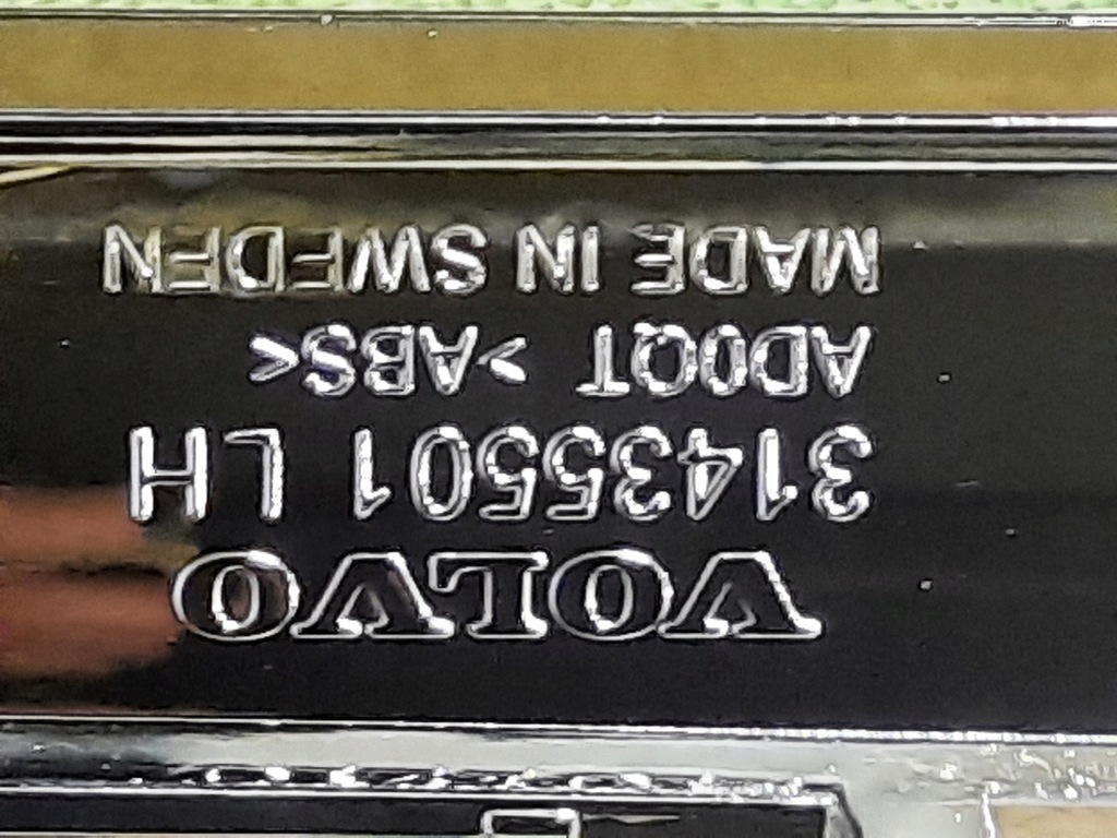 фото №6, Молдинг порог хром левая volvo s90 2016-