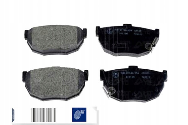 фото №1, Blue print тормозные колодки тормозные задняя hyundai coupe lant