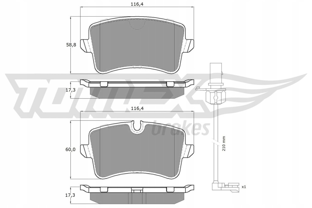 фото №3, Гальмівні колодки гальмівні audi a6 11- задня