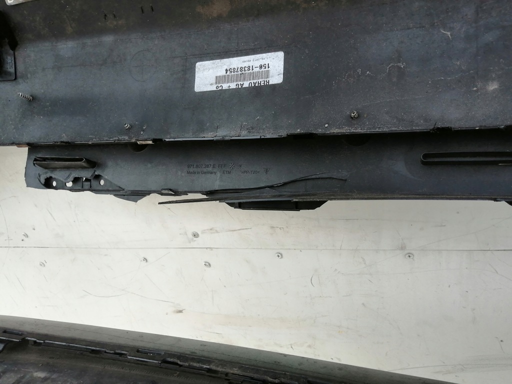 фото №9, Porsche panamera turbo 971 2 бампер передний перед