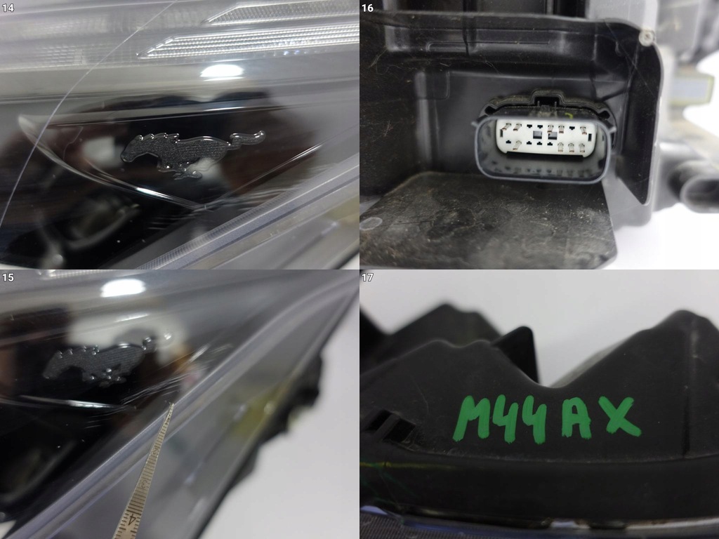 фото №12, Ford mustang mach-e 20- лампа левая full led перед base eu