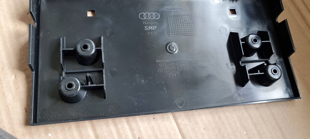 фото №13, Sq8 4m q8 рамка номерного знака реєстраційний перед usa 4m8807287