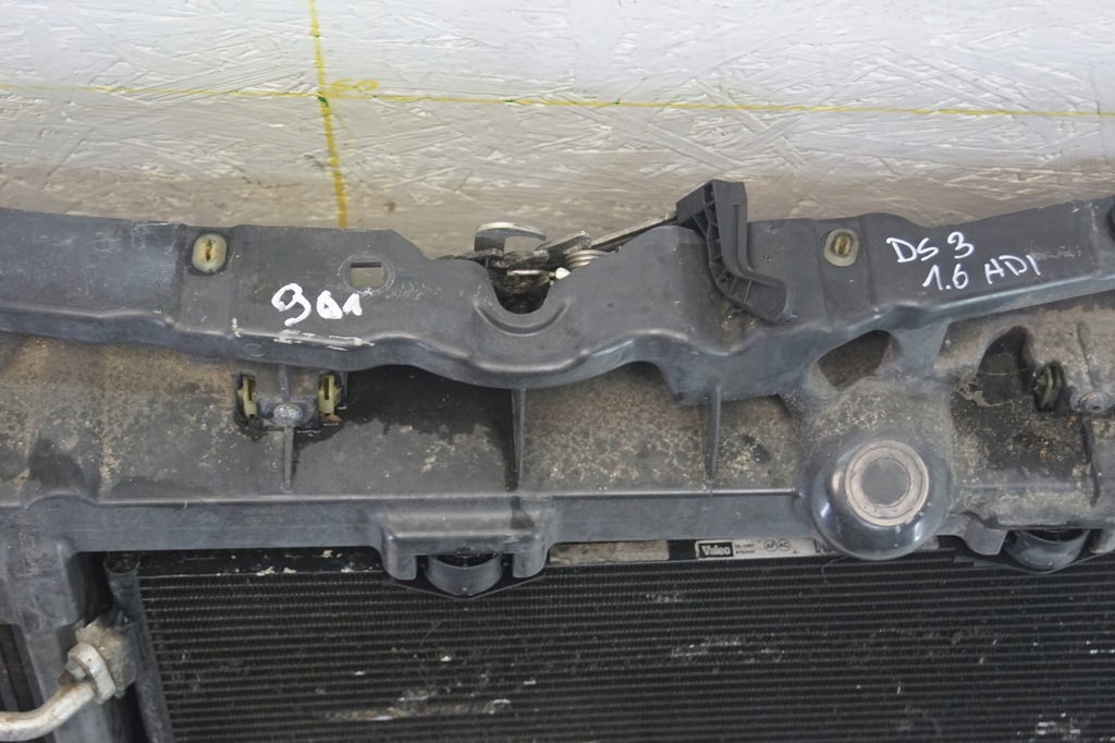 фото №12, Pas передній радіатор citroen ds3 1.6 hdi