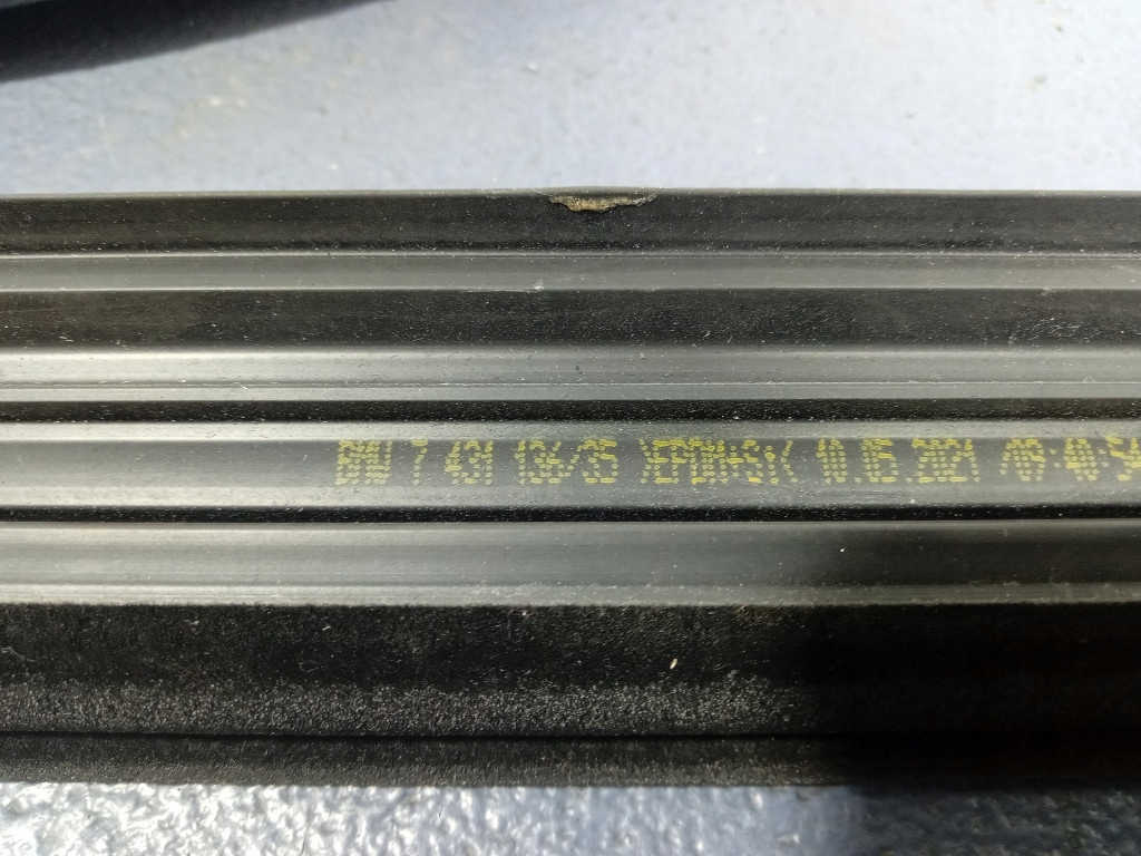 фото №5, Bmw x7 g07 прокладка напрямна скло двері лівий задня 7431135