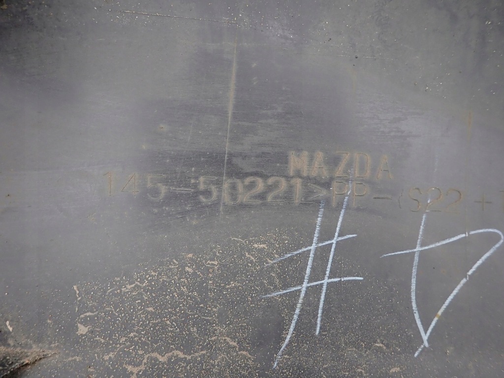 фото №14, Mazda premacy i 1 lift 01-05 бампер задняя задний