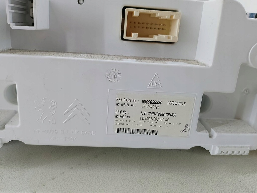 фото №6, Счетчик peugeot 308 ii t9 9809838380 1.6 e-hdi