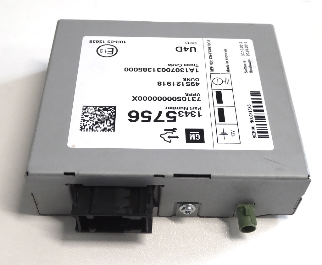 фото №2, Модуль радіо u4d opel mokka