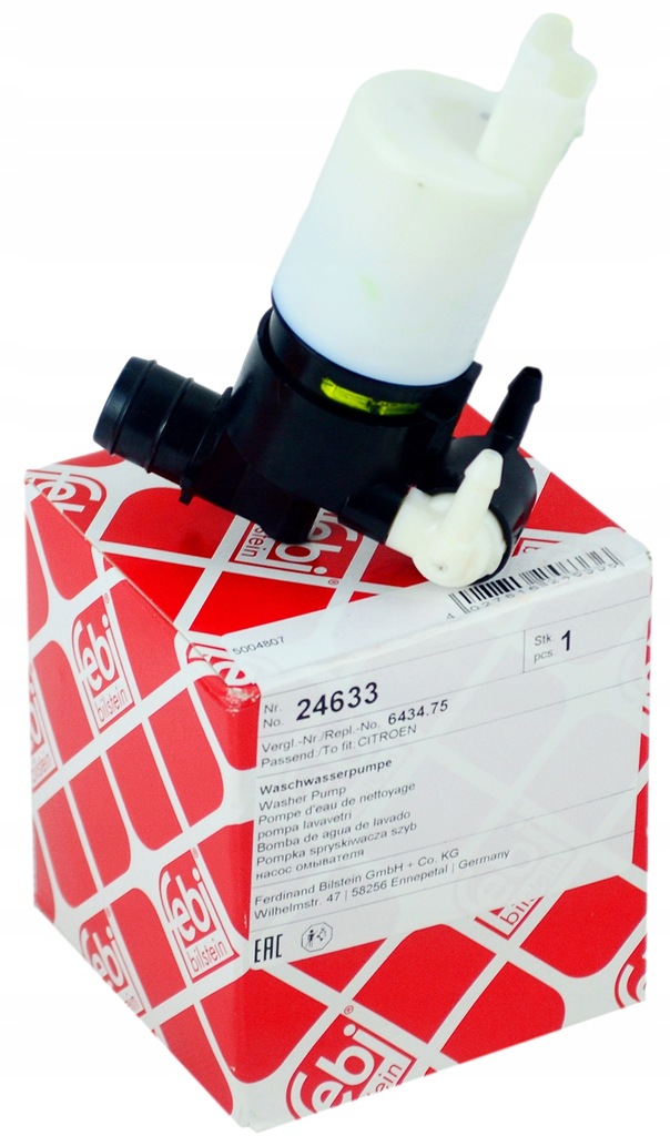 фото №1, Febi помпа омывателя renault clio iii 3 iv 4 megane scenic laguna