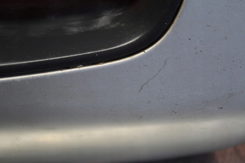 фото №6, Бампер перед передний серебристый mr437241 mitsubishi pajero 00-02