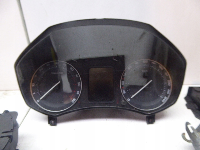 фото №8, Skoda octavia ii 1z 04-08 набір стартовий лічильник бортовий комп'ютер ключ 1.9 tdi