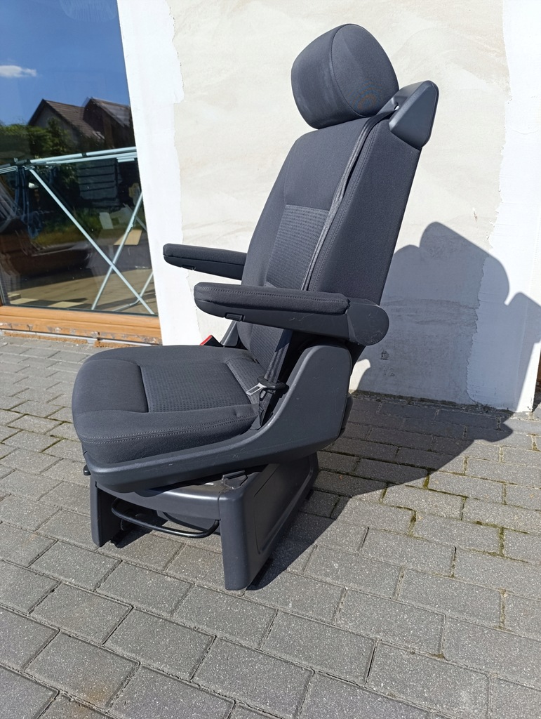 фото №10, Vw t5 t6 multivan сиденье поворотный второй/третий ряд czarny/antracyt