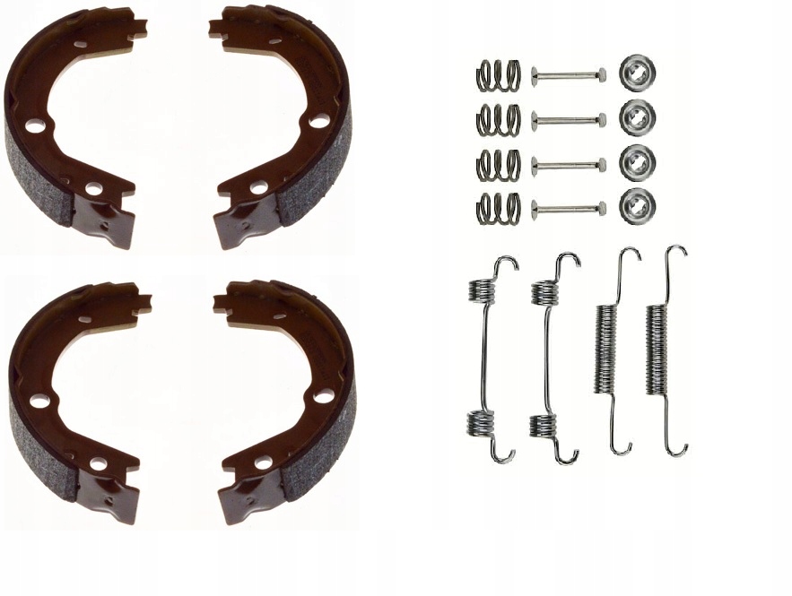 фото №1, Гальмівні колодки гальмівні ручного + пружини hyundai tucson kia sportage
