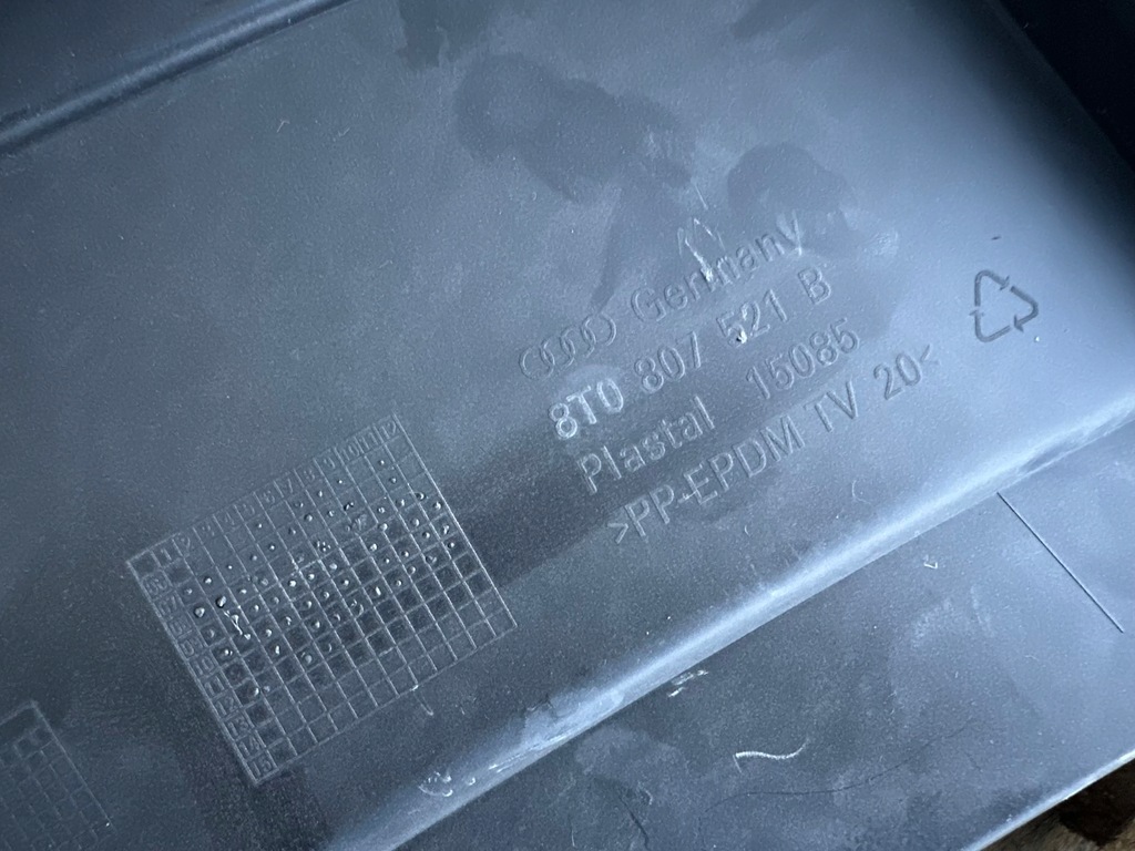 фото №5, Спойлер накладка бампер задняя задний audi s5 8t0 2007- 8t0807521b полный