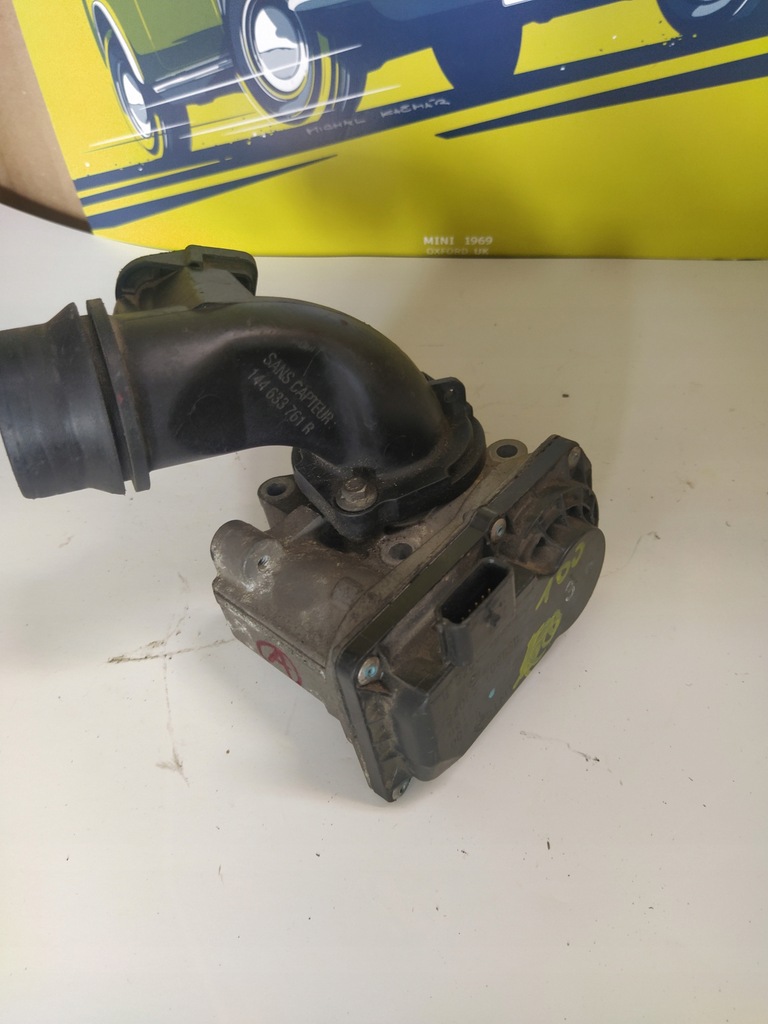 фото №1, Дроссельная заслонка renault clio iii 8200570865d 1.2 1.4 tce