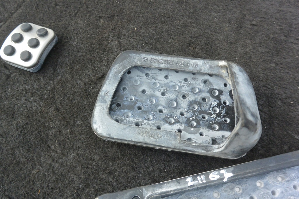 фото №7, Накладка педалі педалей potencjometra автоматична коробка передач mercedes w211 w219 amg kpl