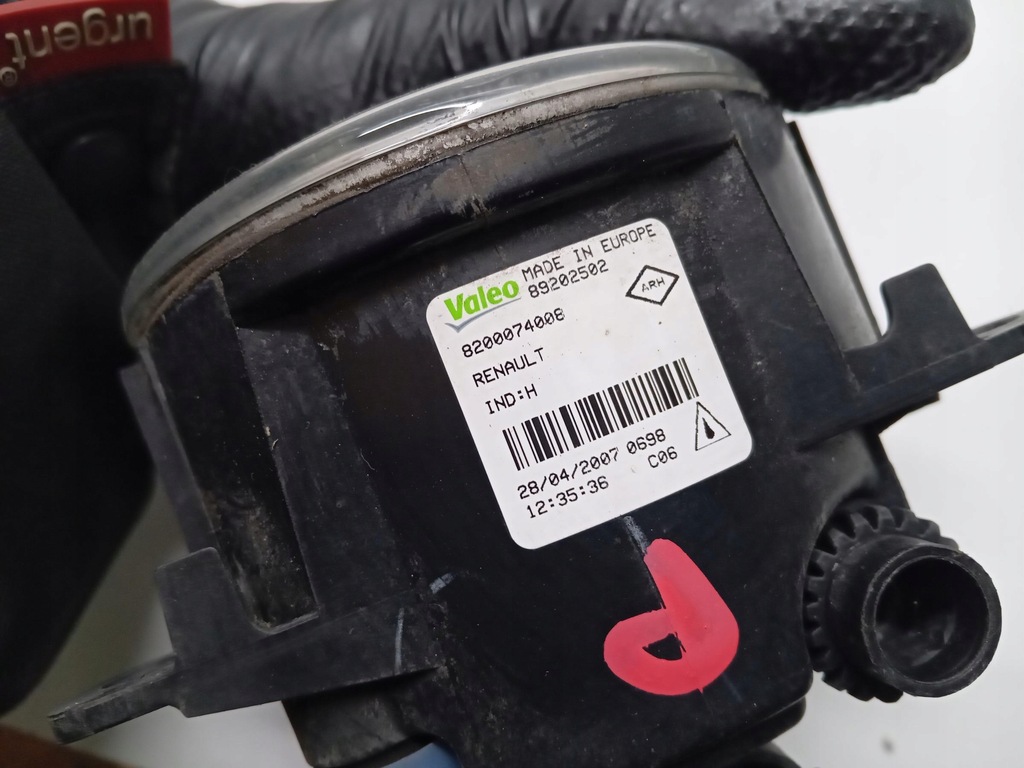 фото №6, Протитуманна фара правий renault grand scenic ii lift