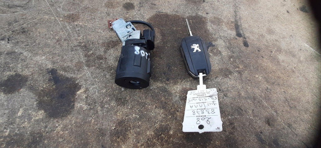 фото №6, Замок зажигания ключ peugeot 208 i 9663123380