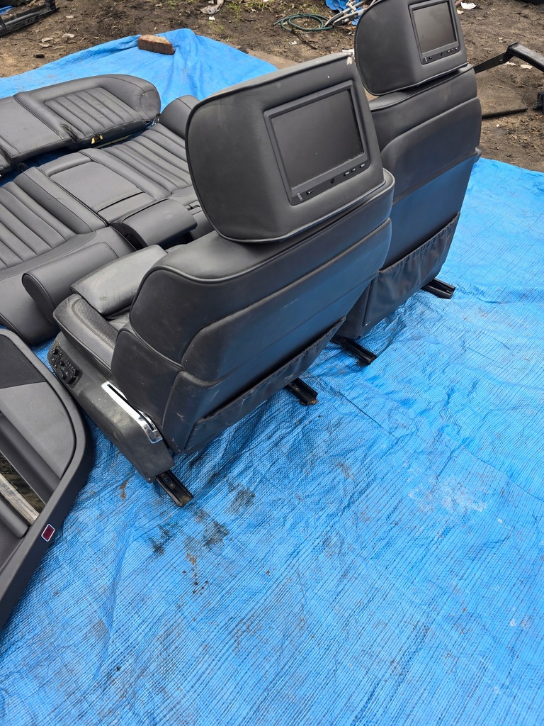 фото №11, Vw phaeton lift сидіння заднє сидіння оббивка шкіра підігрів