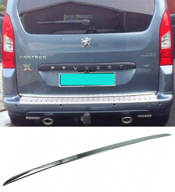 фото №1, Peugeot partner ii 08- молдинг хром na кришка