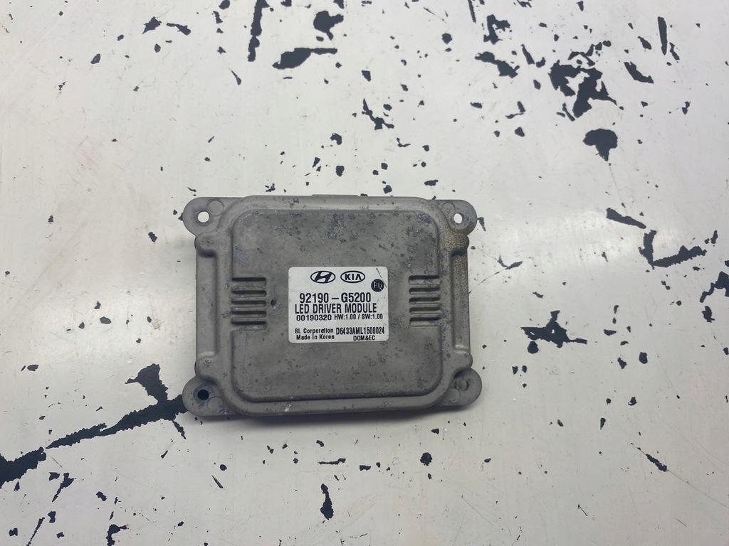 фото №1, Kia niro модуль преобразователь led 92190-g5200