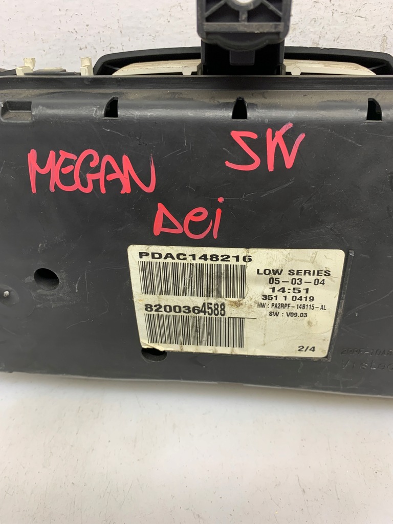 фото №5, Счетчик приборная панель 8200364588 renault