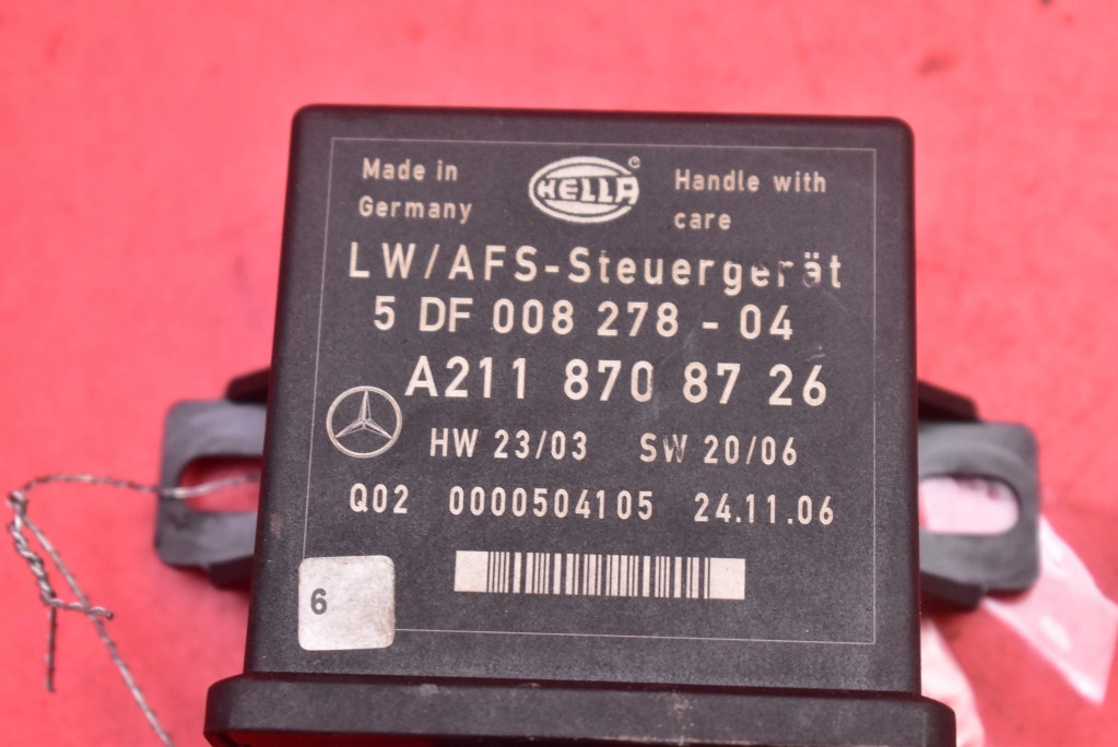 фото №8, Блок керування модуль світла a2118708726 mercedes r-klasa w251 05-10