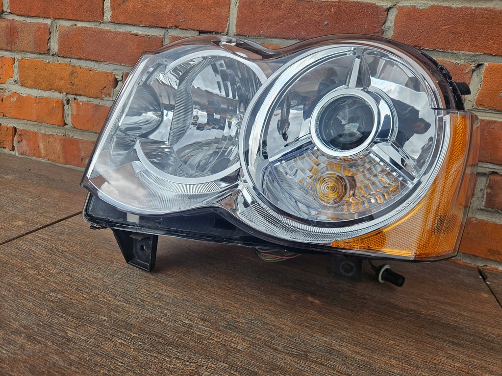 фото №8, Jeep grand cherokee wk 8-10r lift лампа левый перед ксенон