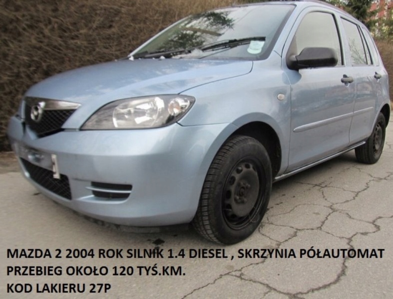 фото №12, Mazda2 mazda 2 dy 02- бортовий комп'ютер 1.4 набір імобілайзер замок запалювання замки ecu