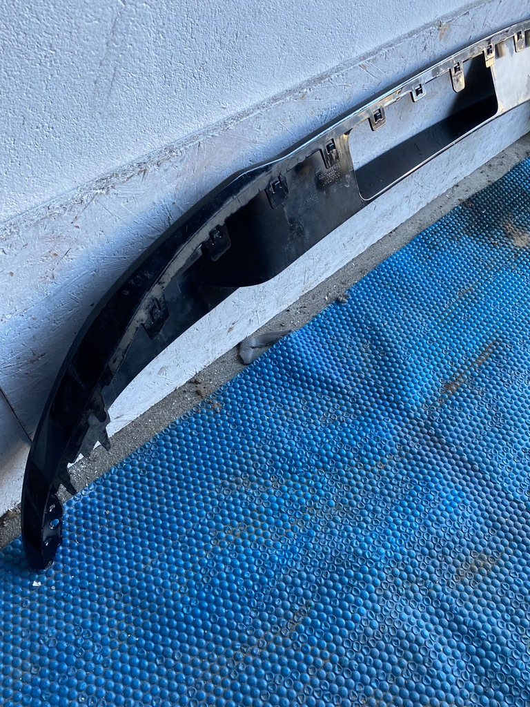 фото №8, Спойлер диффузор задняя vw golf vii r line hb