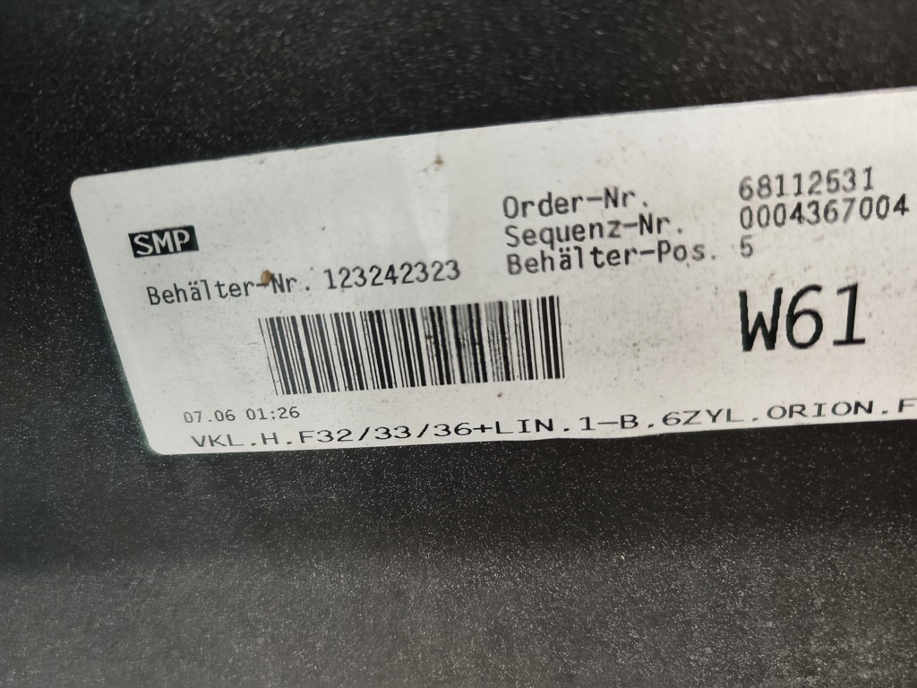 фото №11, Бампер задняя задний хром pdc bmw 4 f32 f33 f36 a92