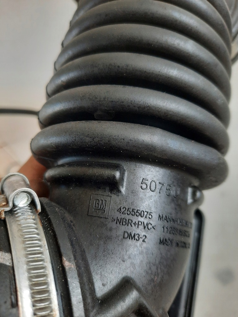 фото №5, Впуск труба wąż шланг повітря opel karl 1.0