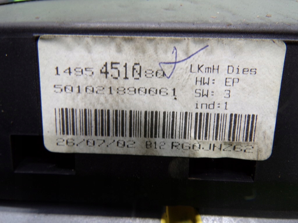 фото №7, Citroen c8 lancia phedra счетчик приборы спидометр 9643753080