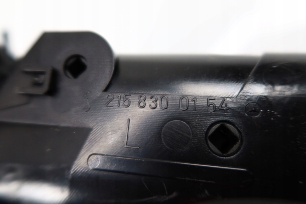 Mercedes w215 cl решітка обдув впуск ліва лівий 2158300154 чорна Зі Шроту