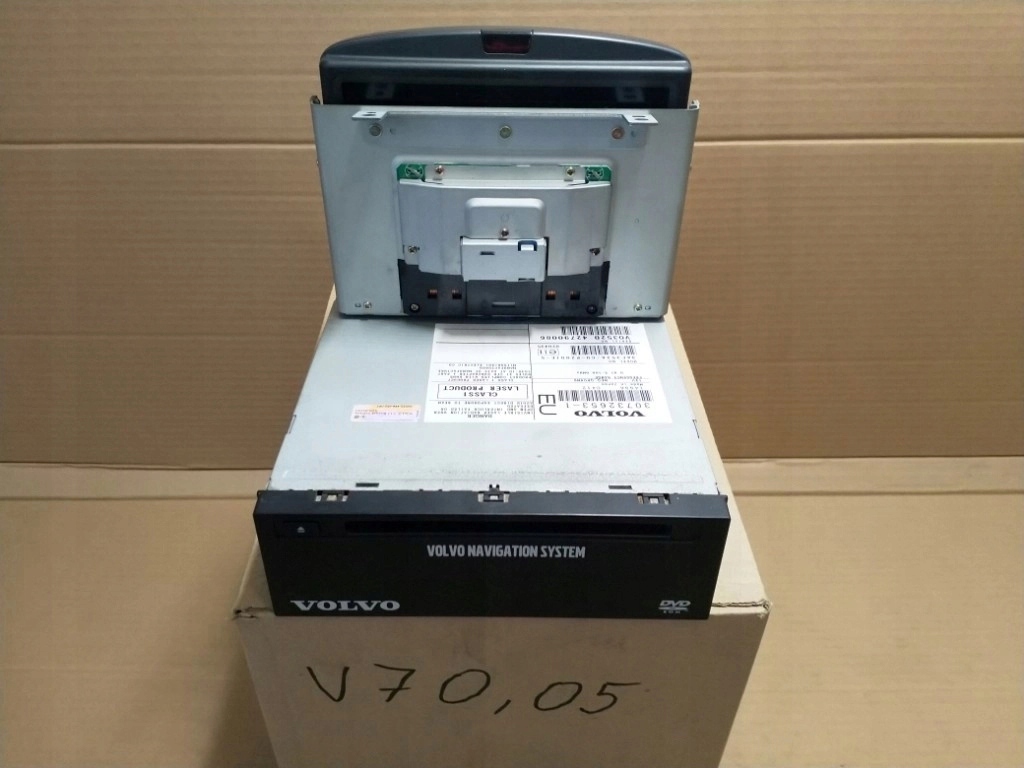 фото №1, Радіо навігація gps оригінал volvo v70 05' комплект